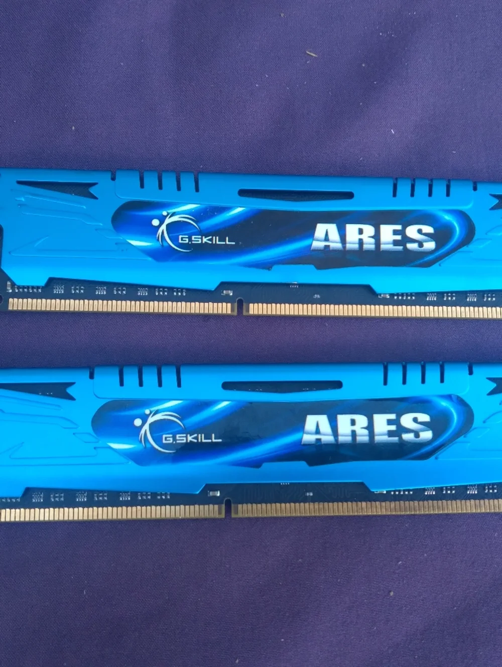 ARES Blue DDR3 Memory Module Pair